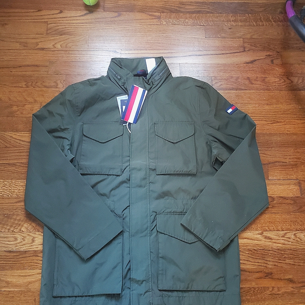 Tommy Hilfiger Men's Regular-Fit Field Jacket w/ Zip-Out Hood